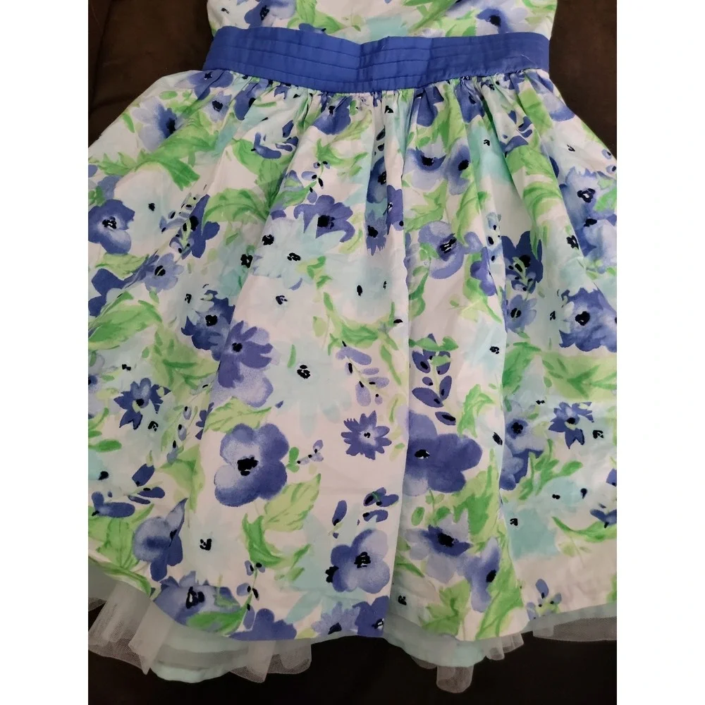 Dressed up by Gymboree family brunch spring floral Easter dress‎ size 8